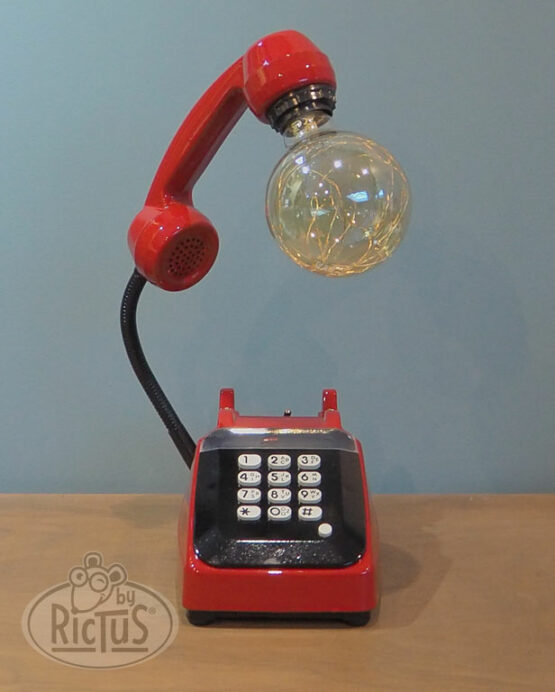 Lampe téléphone rouge Ferrari