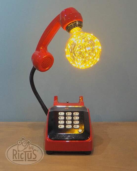 Lampe téléphone rosso – Image 2